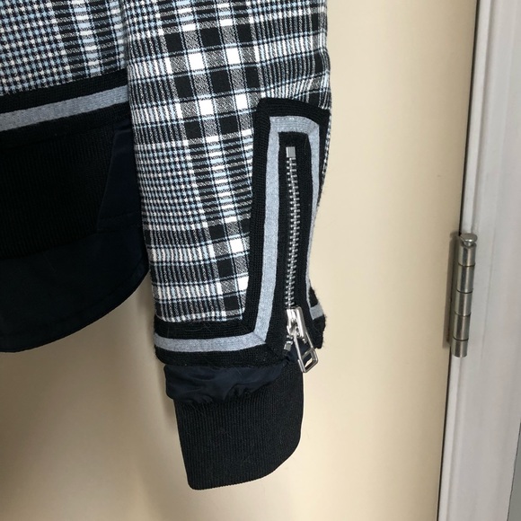 VERONICA BEARD plaid bomber jacket, SZ 6 - Picture 7 of 7